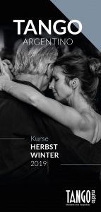 Tango Argentino München. Tango maldito. Münchens erste Tangoschule. Kursprogramm Herbst -Winter 2019.