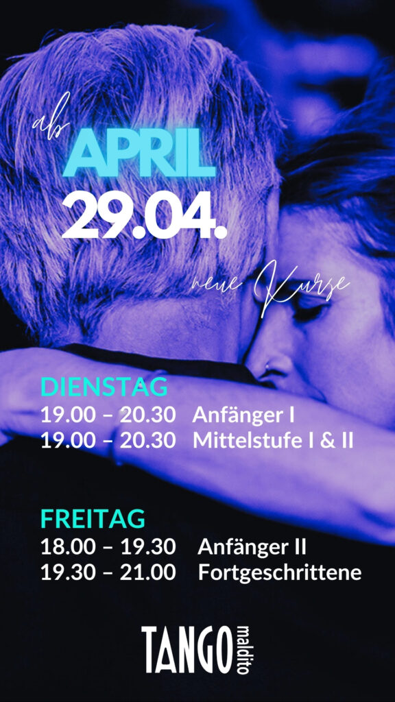 TANGO maldito Neue Kurse 2025