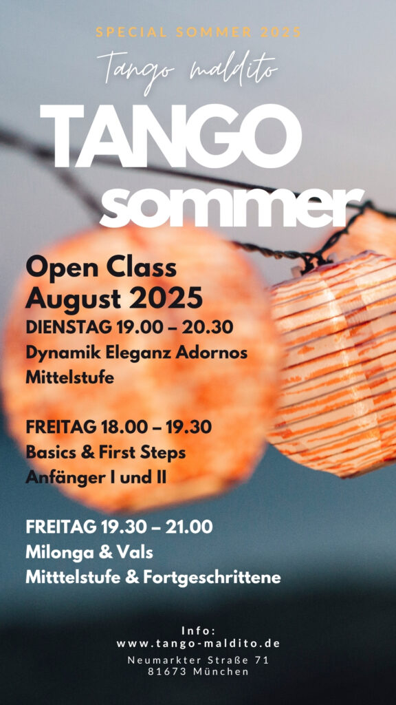 TANGO maldito - Sommer Open Class 2025