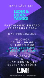 Luder und Luden TANGO maldito 2026